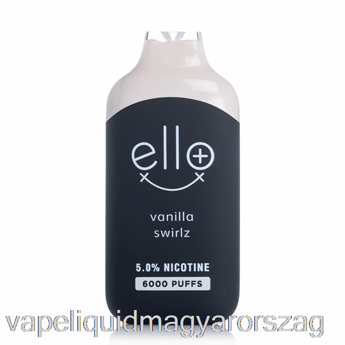 Blvk Ello Plus 6000 Eldobható Vanília Swirlz Vape E Cigi